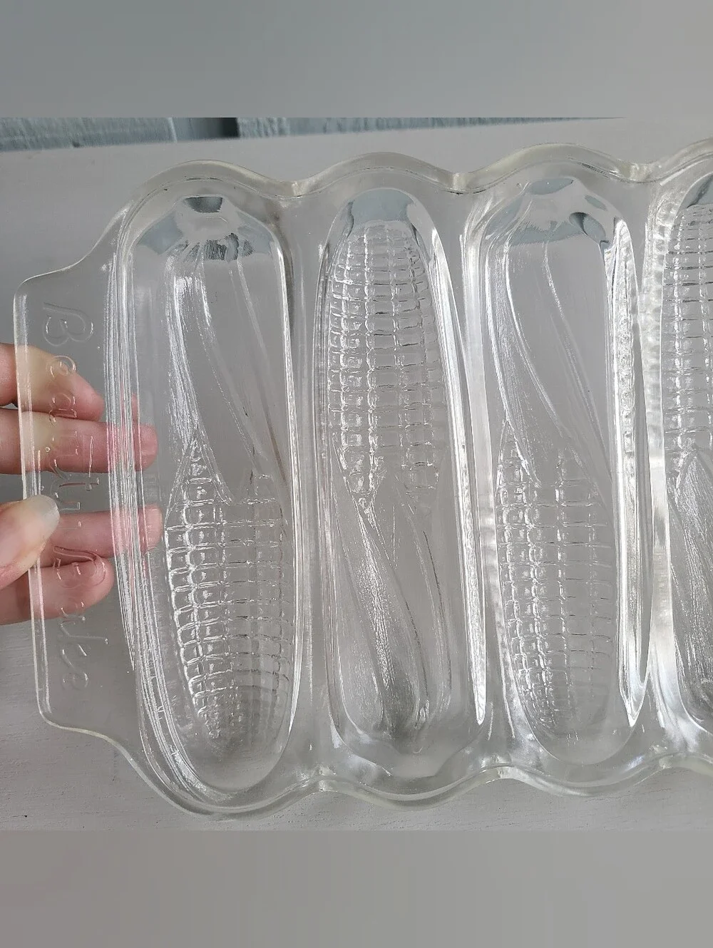 Vintage Beauty Bake Corn Cobb Cornbread Baking Dish 1940s